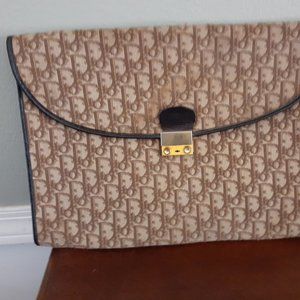 Christian Dior Vintage Envelope Clutch.